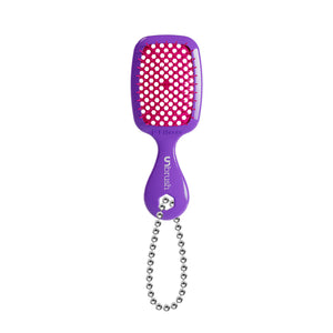 UNbrush Super Mini Keychain Neon - Electric Berry
