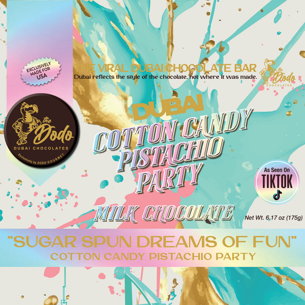 Viral Dubai Cotton Candy Pistachio Party Ultimate Chocolate Bar Experience