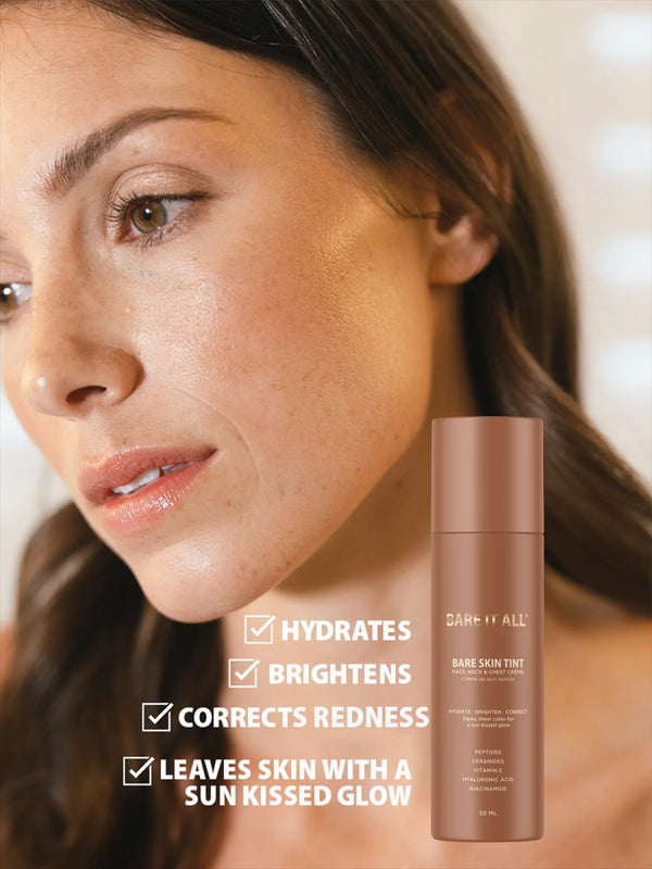 Bare Skin Tint, Face, Neck and Chest Crème