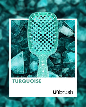 UNbrush Glitter Turquoise