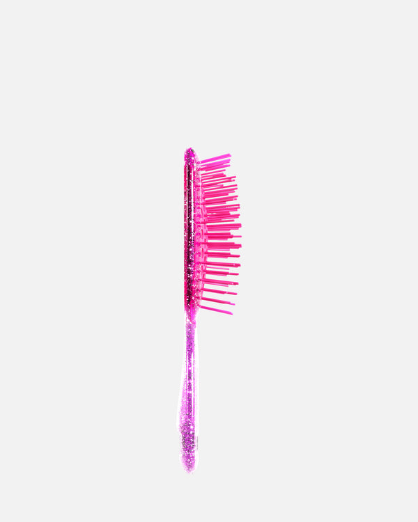 UNbrush Mini Glitter Rose Quartz