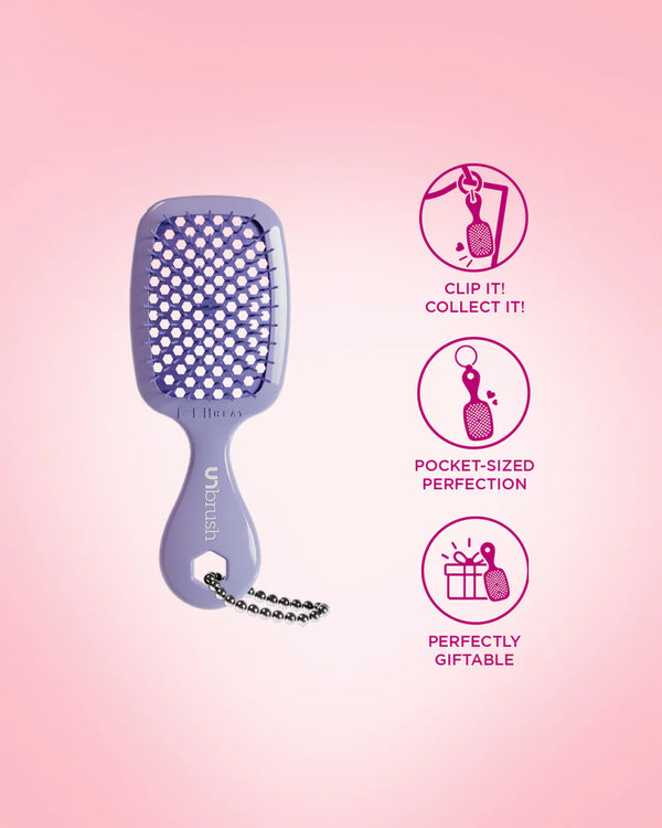 UNbrush Super Mini Keychain Pastel - Lilac