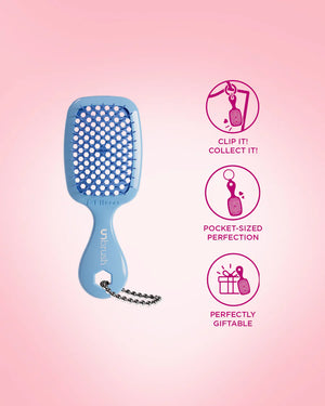 UNbrush Super Mini Keychain Pastel - Periwinkle