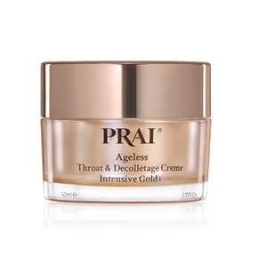 Pot of Ageless Throat & Decolletage Crème – Intensive Gold +